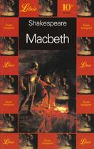 Couverture du livre « Macbeth » de William Shakespeare aux éditions J'ai Lu