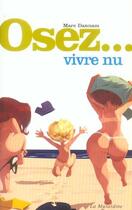 Couverture du livre « Vivre nu » de Marc Dannam aux éditions La Musardine