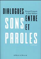 Couverture du livre « Dialogues sur le présent » de Francois Renaud et Paul Mefano aux éditions Michel De Maule