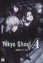 Couverture du livre « Tokyo ghoul : agenda (édition 2017/2018) » de Sui Ishida aux éditions Ynnis