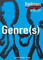 Couverture du livre « Genre(s) - diplomees n 276-277 » de Mesmin/Bressler aux éditions La Route De La Soie