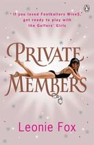 Couverture du livre « Private Members » de Leonie Fox aux éditions Adult Pbs