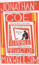 Couverture du livre « The terrible privacy of maxwell sim » de Jonathan Coe aux éditions Penguin Books Uk