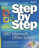 Couverture du livre « The 2007 Microsoft Office System Step by Step » de Steve Preppernau aux éditions Microsoft Press