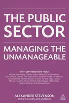 Couverture du livre « The Public Sector » de Stevenson Alexander aux éditions Kogan Page Digital