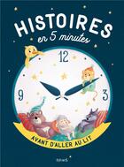 Couverture du livre « Histoires en 5 minutes avant d'aller au lit » de  aux éditions Fleurus