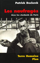 Couverture du livre « Les naufragés » de Patrick Declerck aux éditions Plon