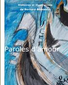 Couverture du livre « Paroles d'amour » de Brunstein Bernard aux éditions Books On Demand