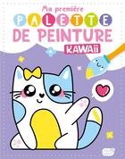 Couverture du livre « Ma première palette de peinture : kawaii » de Atelier Cloro aux éditions 1 2 3 Soleil