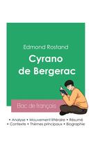 Couverture du livre « Réussir son Bac de français 2023 : Analyse de Cyrano de Bergerac d'Edmond Rostand » de Edmond Rostand aux éditions Bac De Francais