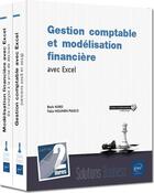 Couverture du livre « Gestion comptable et modelisation financiere avec excel - coffret de 2 livres » de Faiza Moumen Piasco aux éditions Eni