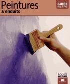 Couverture du livre « Peinture & enduits » de Catherine Levard aux éditions Massin