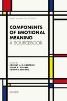 Couverture du livre « Components of emotional meaning: A sourcebook » de Johnny R J Fontaine aux éditions Oup Oxford