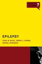 Couverture du livre « Epilepsy » de Daniel Friedman aux éditions Oxford University Press Usa