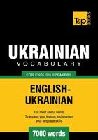 Couverture du livre « Ukrainian vocabulary for English speakers - 7000 words » de Andrey Taranov aux éditions T&p Books