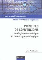 Couverture du livre « Principes de conversions analogique-numerique et numerique-analogique » de Troadec aux éditions Dunod