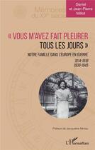 Couverture du livre « 