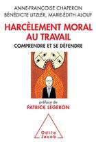 Couverture du livre « Harcèlement moral au travail » de  aux éditions Odile Jacob