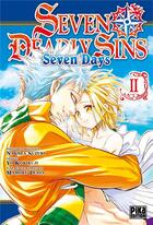 Couverture du livre « Seven deadly sins - seven days Tome 2 » de Nakaba Suzuki et Yo Kokikuji aux éditions Pika