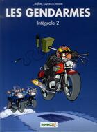 Couverture du livre « Les gendarmes ; Intégrale vol.2 ; t.3 et t.4 » de Christophe Cazenove et David Lunven et Jenfevre et Olivier Sulpice aux éditions Bamboo