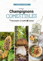 Couverture du livre « Champignons comestibles » de Nat Sinob aux éditions Mosaique Sante