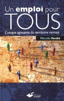 Couverture du livre « Un Emploi Pour Tous » de Verdie aux éditions Ehesp