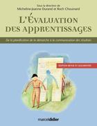 Couverture du livre « L'evaluation des apprentissages de la planification de la demar » de Durand Micheline-Joa aux éditions Editions Hurtubise