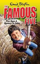 Couverture du livre « Famous Five 20: Five Have A Mystery To Solve » de Enid Blyton aux éditions Hodder Children's Book Digital