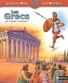 Couverture du livre « Grecs » de Macdonald/Gontier aux éditions Nathan