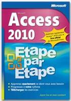 Couverture du livre « Access 2010 » de Steve Lambert et Dow Lambert et Joan Preppernau aux éditions Microsoft Press