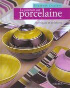 Couverture du livre « Peinture sur porcelaine » de Elisabeth Cruciani aux éditions Mango