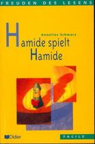 Couverture du livre « Hamide spielt hamide - livre » de Zehnacker Jean aux éditions Didier