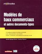 Couverture du livre « Modèles de baux commerciaux et autres documents types » de Audrey Pallucci aux éditions Le Moniteur