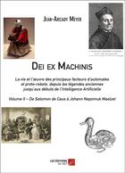 Couverture du livre « Dei ex machinis t.2 ; de Salomon de Caus à Johann Nepomuk Maelzel » de Jean-Arcady Meyer aux éditions Editions Du Net