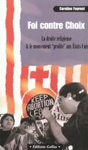 Couverture du livre « Etats-unis, droite religieuse pro-life » de  aux éditions Golias