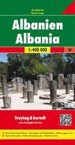 Couverture du livre « Albanien - albania 1/400 000 (édition 2005) » de  aux éditions Freytag Und Berndt