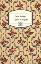 Couverture du livre « Orgueil et préjugé » de Jane Austen aux éditions Rocher