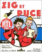 Couverture du livre « Zig et puce t.1 ; 1925-1928 » de Alain Saint-Ogan aux éditions Futuropolis
