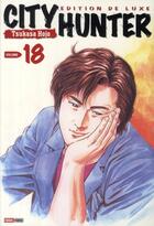 Couverture du livre « City Hunter Tome 18 » de Tsukasa Hojo aux éditions Panini