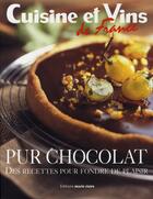 Couverture du livre « Pur chocolat » de  aux éditions Marie-claire