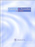 Couverture du livre « Psaumes & proverbes de la Bible » de  aux éditions Bibli'o