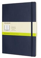 Couverture du livre « Carnet blanc très grand format souple saphir » de  aux éditions Moleskine