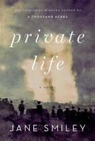 Couverture du livre « Private Life » de Jane Smiley aux éditions Faber Et Faber