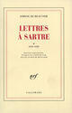 Couverture du livre « Lettres à Sartre t.1 » de Simone De Beauvoir aux éditions Gallimard