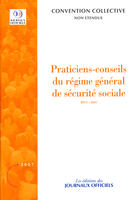 Couverture du livre « Praticiens-conseils du régime général de sécurité sociale » de Djo aux éditions Direction Des Journaux Officiels