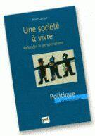 Couverture du livre « Une société à vivre ; refonder le personnalisme » de Leroux A. aux éditions Puf