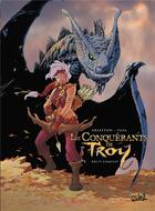 Couverture du livre « Les conquérants de Troy : Intégrale Tomes 1 à 4 » de Christophe Arleston et Ciro Tota aux éditions Soleil