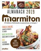 Couverture du livre « Almanach Marmiton (édition 2019) » de  aux éditions Play Bac