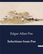 Couverture du livre « Selections from Poe » de Edgar Allan Poe aux éditions Culturea