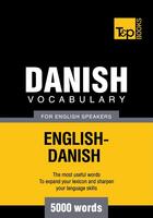 Couverture du livre « Danish Vocabulary for English Speakers - 5000 Words » de Andrey Taranov aux éditions T&p Books